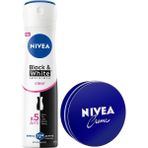 Esmo Home Creme Nemlendirici 30ML ve Kadın Sprey Deodorant & Invisible Clear 150ML, Anti-Perspirant - Option-1