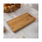 Esmo Home Deconox Kalın Bambu Kesme Tahtası Antibakteriel, Kalın Yıkanabilir Doğrama Tahtası Dikdörtgen (40 * 20 * 2.5cm) - Ahşap