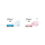 Esmo Home Dove Beauty Cream Bar Katı Güzellik Sabunu Gentle Exfoliating Nemlendirici Etkili, 90 G(1) Dove Beauty Cream Bar Katı Güzellik Sabunu Nemlendirici Etkili, 90 G(1) - Option-1