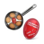 Esmo Home Dublör Yumurta Zamanlayıcı Kıvamında Pişirme Aparatı Egg Tımer - 01-Siyah