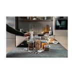 Esmo Home Fresh & Save Cube Seti, S Beden, 6 Parçalı Saklama Seti, 4 x Küp Saklama Kutusu Dahil (S, 2 x 2s, 3s), Ölçü Kaşığı (3 Boyut), 5 x Nfc Etiketi, 1 x Tebeşir Kalemi - 1/100 Toz Ceviz