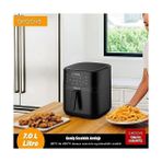 Esmo Home Groove Max Xxl 7l 1800W Wifi Smart Airfryer Air Fryer Yağsız Sıcak Hava Fritözü Siyah - 000-Siyah