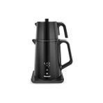 Esmo Home Homend Royaltea Cooltouch 1798H Dokunmatik El Yakmaz Gövdeli Paslanmaz Çelik Konuşan Çay Makinesi Siyah - 1650 W