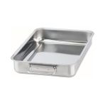 Esmo Home Ikea Metal Kare Fırın Kabı 24X34 cm Paslanmaz Çelik Kulplu Kare Fırın Pişirme Tepsisi - 10 cm - 001-Renkli