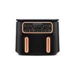 Esmo Home Karaca Air Pro Cook Duo Ev Yemeği Xxxl 8 Litre Airfryer Black Copper 8 Kişilik - 000-Siyah