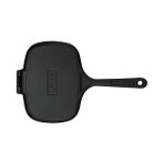 Esmo Home Lava Döküm Tost Makinası, 18X26 Cm, Siyah - Ahşap