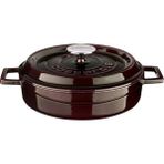Esmo Home Lava Metal Premium Serisi - Döküm Çok Amaçlı Tencere, Yuvarlak, 24 Cm, Majolik Mor - (No Color) - Option-1