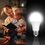 Esmo Home LED E27 Lamba, Gün Işığı 10,5W 1055LM 4000K - 1 - 10 W - Amber