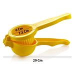 Esmo Home Limon Sıkacağı (Narenciye Sıkacağı) (Sarı) - 1BW-Beyaz