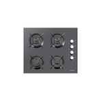Esmo Home Luxell 40-Tahdf Opall Siyah Cam Ankastre Ocak - 1BW-Beyaz