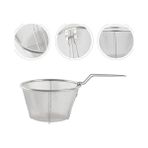 Esmo Home Mallart® Paslanmaz Çelik Derin Kızartma Sepeti Fritöz Sepeti - Option-1