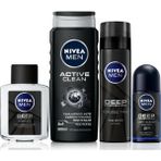 Esmo Home Men Erkek Damat Çeyiz Bohça Seti, Duş Jeli 500ML, Roll-On 50ML, Losyon 100ML, Tıraş Köpüğü 200ML - Option-1