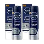 Esmo Home Men Erkek Sprey Deodorant Derma Control Clinical 150 Ml, 96 Saat Antiperspirant Koruma,ekstra Kuruluk,alkolsüz (2 Paketi) - Option-1