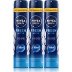 Esmo Home Men Erkek Sprey Deodorant Fresh 200ML, Ter Kokusuna Karşı 48SAAT Koruma, X3 Adet, Avantajlı Boy - Option-1