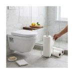 Esmo Home Metal Kağıt Havluluk ve Peçetelik Standı – Mutfak ve Banyo Için Rulo Havlu Tutucu, Tezgah Üstü Kağıt Havlu ve Peçete Organizer - Ahşap