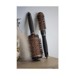 Esmo Home Olivia Expert Blowout Heat - Nylgard Kıllar - 25 mm - Bronz - Kalın ve Kıvırcık Saçların Profesyonel Bakımı ve Kontrolü Için Güçlü Saç Kurutma Makinesi Fırçası - Option-1