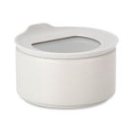 Esmo Home One Seramik Saklama Kabı Buz Beyaz 1000ML D-NEONE100-01 - 0 Siyah - Option-1