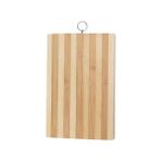 Esmo Home Orret Home Askılı Bambu Kesme Tahtası, Çok Amaçlı Doğrama Tahtası, Et, Balık, Ekmek, Sebze Için Ahşap Kesim Panosu, Dayanıklı ve Şık Mutfak Ürünü (22X32 Cm)