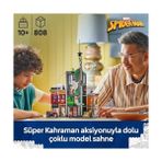 Esmo Home ǀ Örümcek Adam, Oscorp'a Karşı 76324 – Süper Kahraman Savaşlarını Seven 10 Yaş ve Üzeri Çocuklar Için Interaktif Oyun ve Sergileme Deneyimi Sunan Yapım Seti, Hediye Fikri (808 Parça) - Option-1