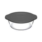 Esmo Home Paşabahçe Kapaklı Tenceler 76 cc T A Borcam By Paşabahçe Kapak Plastik Gri Kapak Plastık Grı 1 - 10 cm - 001-Renkli