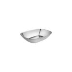 Esmo Home Paslanmaz Çelik Kayık Tabak Kase, 18/10-304 ÇELIK,17X12 Cm, Gümüş, Çerezlik, Meze ve Salata Sunumu, 1 Adet - Kestane Akaju - Option-1