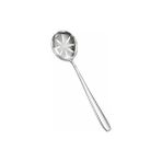 Esmo Home Paslanmaz Çelik Kevgir, Uzun Saplı Süzgeç, Servis Kaşığı, 21 Cm, 304 Kalite - 1BW-Beyaz