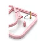 Esmo Home Pembe Orta (No:3) Plastik Kare Nakış Kasnağı, Çapraz Dikiş Çemberleri, Zımba Iğne Halkası, Kendin Yap El Işi Dikiş, Abs Plastik Nakış Çemberleri - -- - Option-1