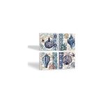 Esmo Home Pinecone Deniz Kabuğu Taş Bardak Altlığı Seti - 4 Parça - Dekoratif, Rustik Mutfak Aksesuarı, 10X10 Cm, Kaydırmaz Tabanlı, Şık ve Dayanıklı SC112 - Kestane Akaju - Option-1