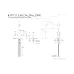 Esmo Home Pirinç KS1778ALBS Mutfak Musluk Pirinç Spray, 8 – 1/4-Inç, Saten Nikel - Ahşap - Option-1