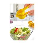 Esmo Home Pratik Sert Plastik Limon Pres Narenciye Sıkacağı Limon Sıkacağı - 1BW-Beyaz