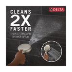 Esmo Home Proclean Fırçalı Nikel Duş Başlığı, Elde Taşınabilir, Yüksek Basınçlı Püskürtmeli Duş Başlığı, El Duş Başlığı, 6 Püskürtme Ayarı, Spotshield Fırçalanmış Nikel 75740SN - 1 lt