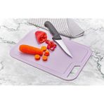 Esmo Home Promosyonca Plastik Kesme Tahtası, 32X22 Cm, 4 Farklı Renk Seçeneği (Pembe) - Ahşap