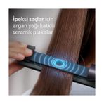 Esmo Home Saç Düzleştirici, Bukle Özellikli, Argan Yağlı Plaka, Thermoshield, Uv Koruma, Iyonik Bakım, Hızlı Isınma, Geniş Sıcaklık Ayarı, Dayanıklı Kılıf Hediyeli, BHS732/00 - Option-1