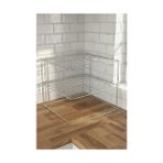 Esmo Home Sas Haus 3 Katlı Tabaklık Dolap Içi Düzenleyici Organizer Metal Tezgah Banyo Tabak Bardak Düzenleme Krom 24X24X20 cm - 0 Siyah - Option-1