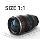 Esmo Home Senon Objektif Kupa Lens Kupa Kahve ve Çay Için Termos Kupa Fotoğraf Tutkunları Için Dekoratif Hediyelik 350 ml (Cam Kapak) - Option-1 - 0 - Siyah