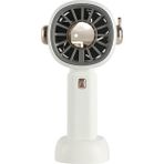 Esmo Home Senon ZB102 Mini Vantilatör Portatif Soğutucu Fan El Fanı (Beyaz) - 001-Siyah