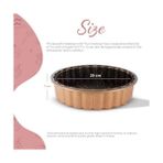 Esmo Home Serenk Fun Cooking Papatya Alüminyum Döküm Granit Kaplama Tart Kalıbı 28 cm Sarı - Option-1 - 001-Renkli