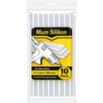 Esmo Home Silikon Mum Çubukları, Ince, 7.4mm, 10'lu Paket - Option-1 - 0 - Siyah - 1 Adet