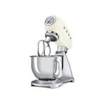 Esmo Home Smeg SMF02SVUK/PBUK/PGEU SMF02CREU 4,8 L Mutfak Robotu Krem, 18/10 Çelik - Ahşap