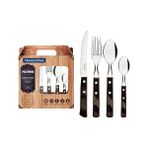Esmo Home Tramontina Churrasco 21199/905 Çatal, Kaşık, Biftek-Steak Bıçağı Seti (24 Lü Kutu) - Option-1