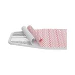 Esmo Home Ütü Masası Kılıfı, Keçeli, Pembe Zigzak Desenli, Pamuklu, Yanmaz, Battal Boy Xxl - Option-1 - 001-Renkli