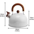 Esmo Home Valkyrie 3l Düdüklü Kettle Su Isıtıcı Çaydanlık Paslanmaz Çelik Yüksek Islıklı Beyaz - 0 - Siyah - Option-1