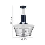 Esmo Home Vip Ahmet Basmalı El Rondosu, Kırmızı 1500 ml - Ahşap - Beyaz