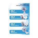 Esmo Home Waldern W2 USB Kablolu 3 Kademeli Oynar Başlıklı Mini Fan Ergonomik Ev Ofis Için Sessiz Klipsli Vantilatör - 001-Siyah