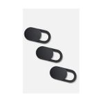 Esmo Home Webcam Kapatıcı Kamera Koruyucu 3 Lü Set Ultra Ince Gizlilik Koruma Laptop Tablet Telefon Uyumlu Kayar Kapaklı Güvenli Kamera Engelleyici - 0 - Siyah - Option-1