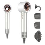Esmo Home X13 Profesyonel 5in1 Iyonik Saç Kurutma ve Fön Makinesi (Beyaz) - Ahşap