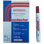 Esmo Snowman Kırmızı Tahta Kalemi - Renkli