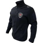 Esmoda Modanka Reflektör Baskılı Özel Güvenlik Polar Yeni - 001-Siyah - XL