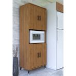 ESMOPA MOBİLYA Çok Amaçlı Fırın, Kiler, Banyo, Balkon Dolap Büyük Boy Fırın Kabini - Ceviz