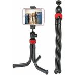 Esnek Monopod Youtuber Yayıncılar ve Sosya Medya Için Ideal 30CM Ahtapot 360 Derece Taşınabilir Ayakları Bükülebilir Selfie Telefon Tutuculu 3 Ayaklı Kampda Tatilde Gezilerde